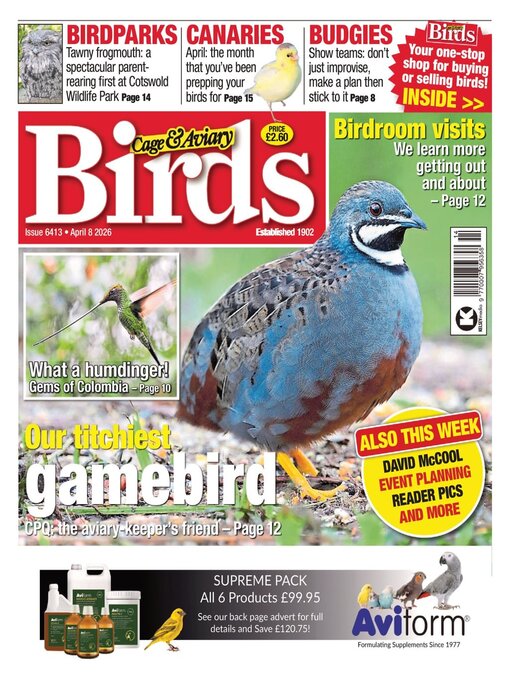 Title details for Cage & Aviary Birds by Kelsey Publishing Ltd - Available